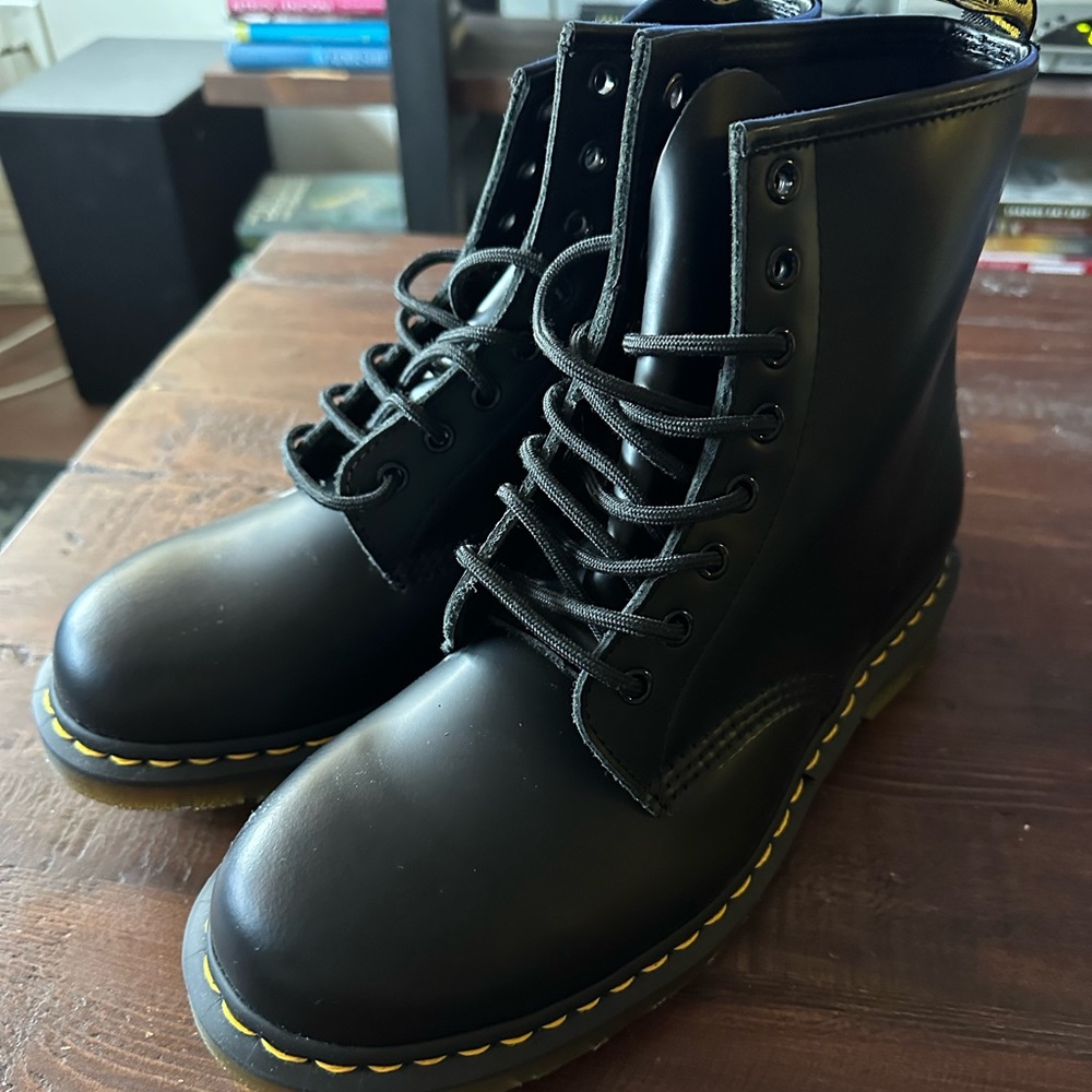 Men’s 1460 Doc Marten Boots - Size 10